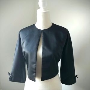 COPY - Laura Ashely Black Short Waist Jacket